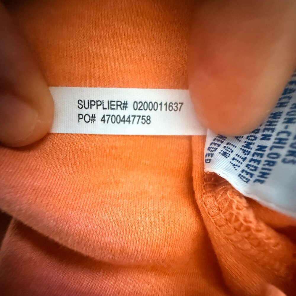 Polo Ralph Lauren Classic-Fit Pima Soft Touch Cotton Women's Peach Sz. M - Picture 9 of 12